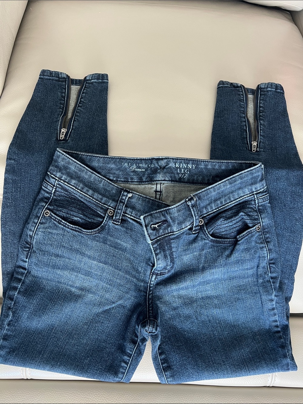 The Limited Dark Denim Wash Women’s Skinny Jeans